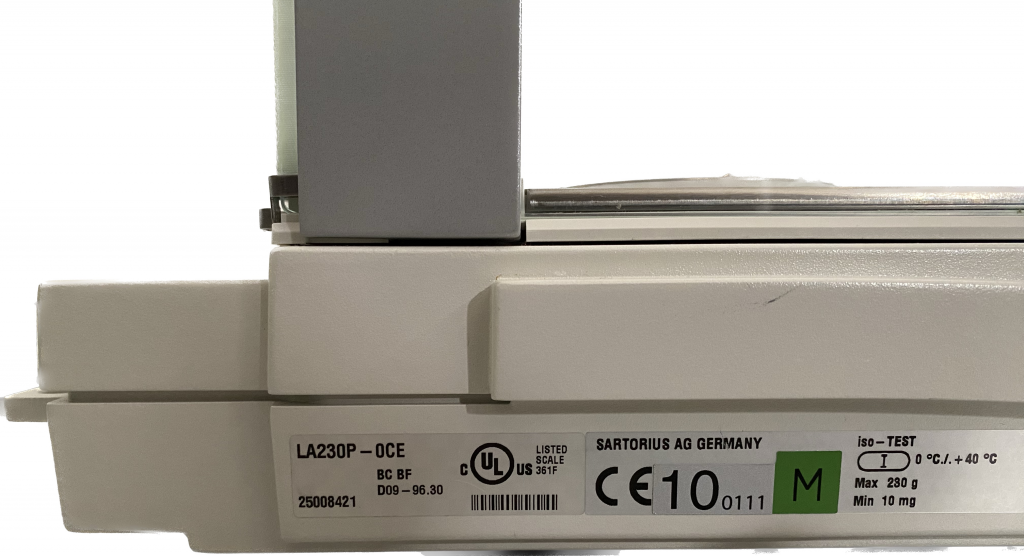 Sartorius Reference LA230P-0CE Analysenwaage 60-230g / 0,1-0,5mg